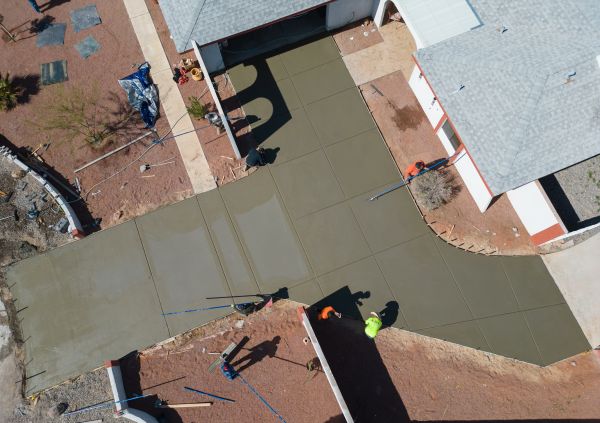 Cost of Concrete Driveway Finishing in Garner